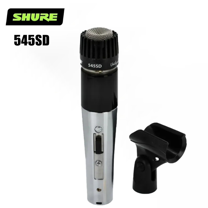 Shure Mic Mv7 - ไมโครโฟน SHURE SM57 545SD สำหรับกีตาร์ แบบไดนามิก