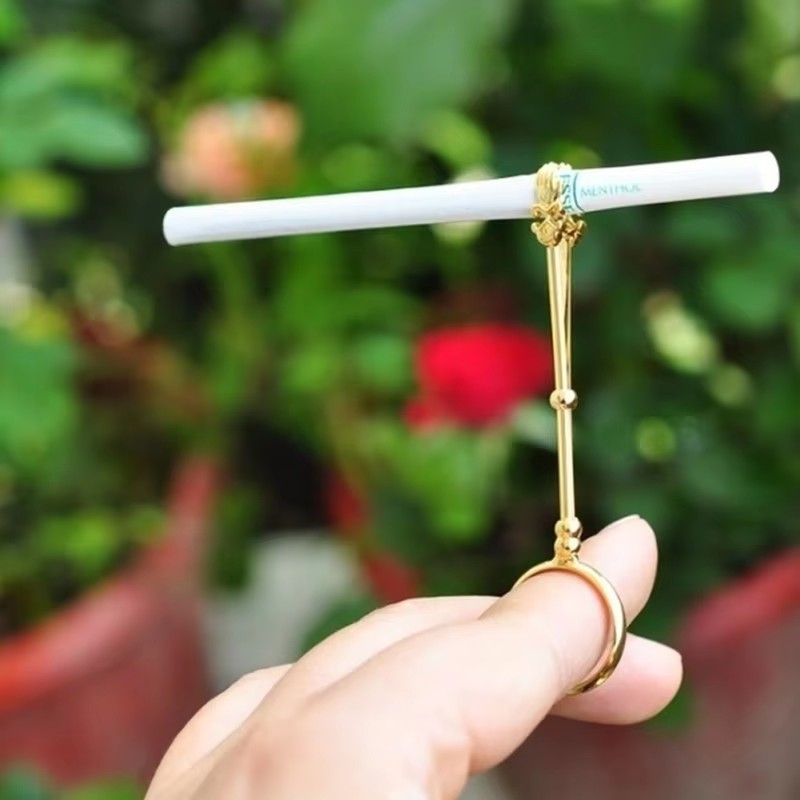 ที่หนีบบุหรี่แบบวงแหวน ขนาดเส้ - Vape Ring บทวิจารณ์และราคา