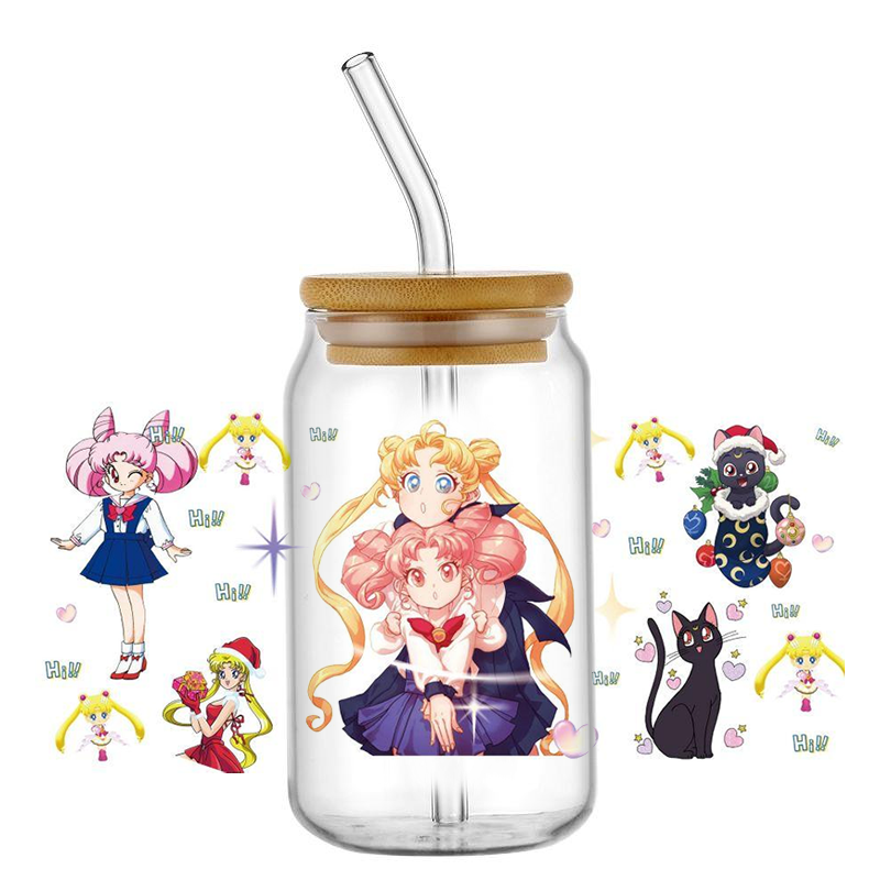 สติกเกอร์ลายการ์ตูนเซเลอร์มูนส - Rdta Tank Glass บทวิจารณ์และราคา